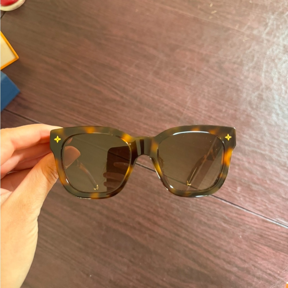 Louis Vuitton tortoise shell sunglasses